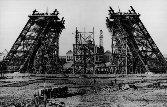 Construcción torre Eiffel 1