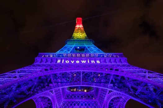 Photo of the Rainbow illumination