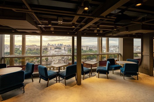 View of the Madame Brasserie lounge